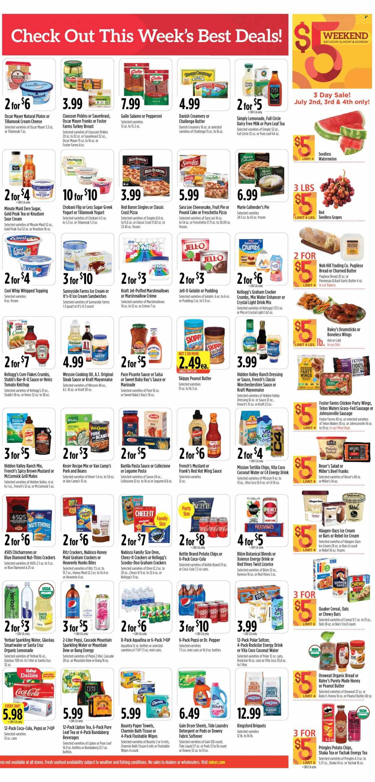 Raley's (CA, NV) Weekly Ad Flyer June 30 to July 7