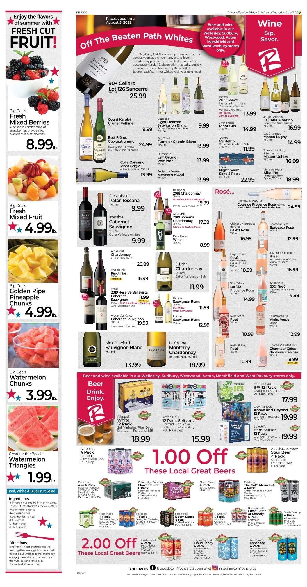 Roche Bros. (MA) Weekly Ad Flyer June 30 to July 7