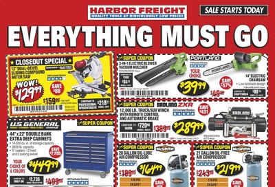 Harbor Freight Weekly Ad & Flyer April 1 to 30