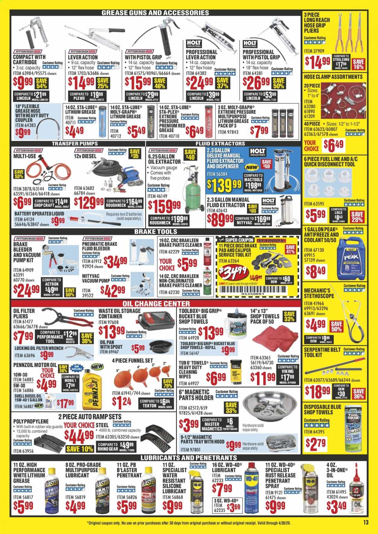 Harbor Freight Weekly Ad & Flyer April 1 to 30