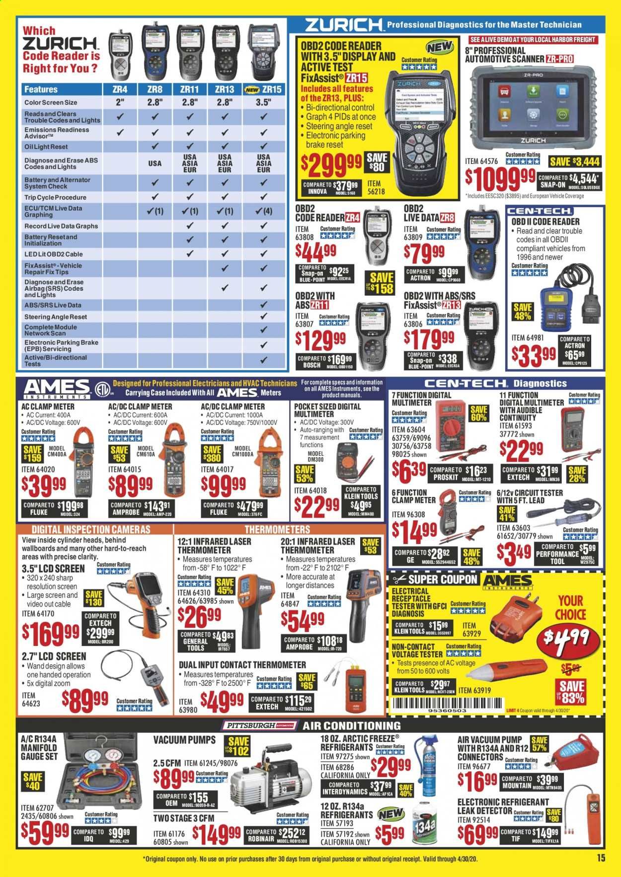 Harbor Freight Weekly Ad & Flyer April 1 to 30