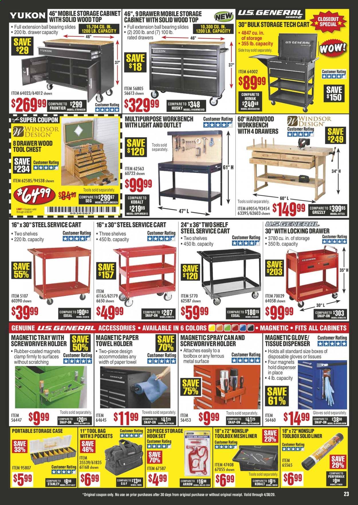 Harbor Freight Weekly Ad & Flyer April 1 to 30