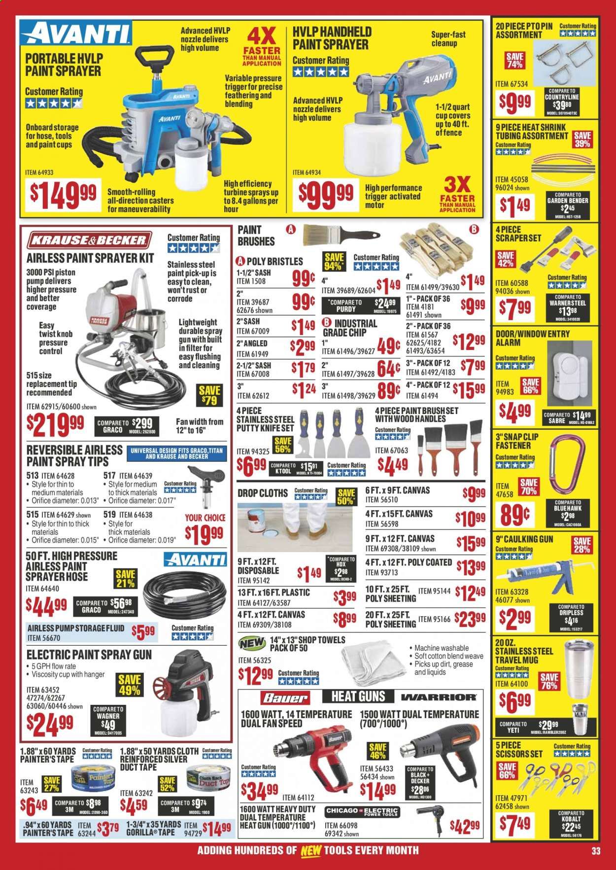 Harbor Freight Weekly Ad & Flyer April 1 to 30