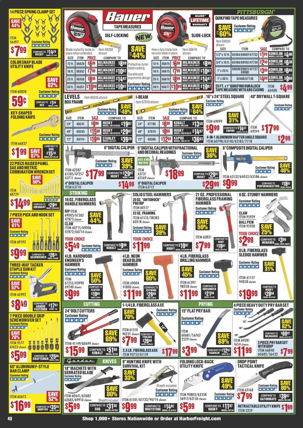 Harbor Freight Weekly Ad & Flyer April 1 to 30