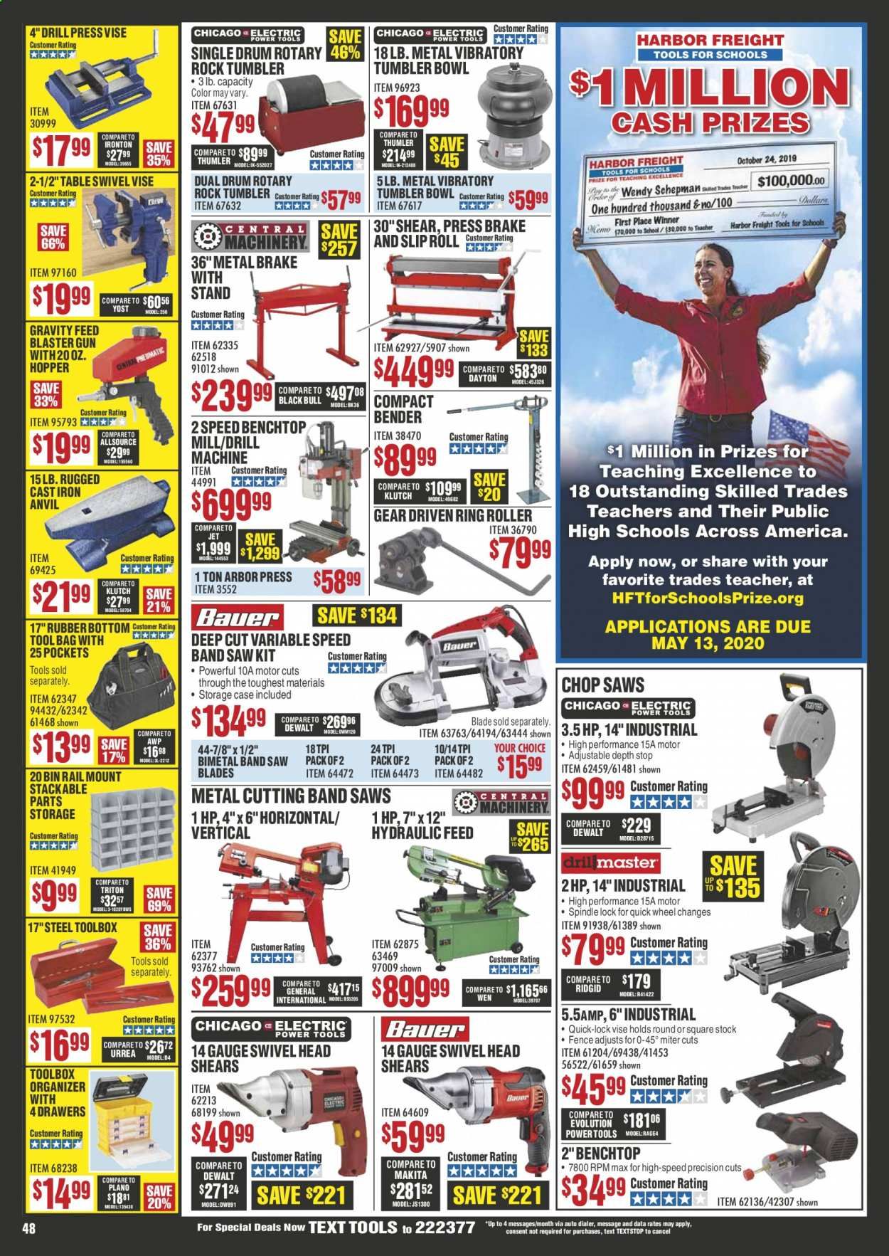 Harbor Freight Weekly Ad & Flyer April 1 to 30