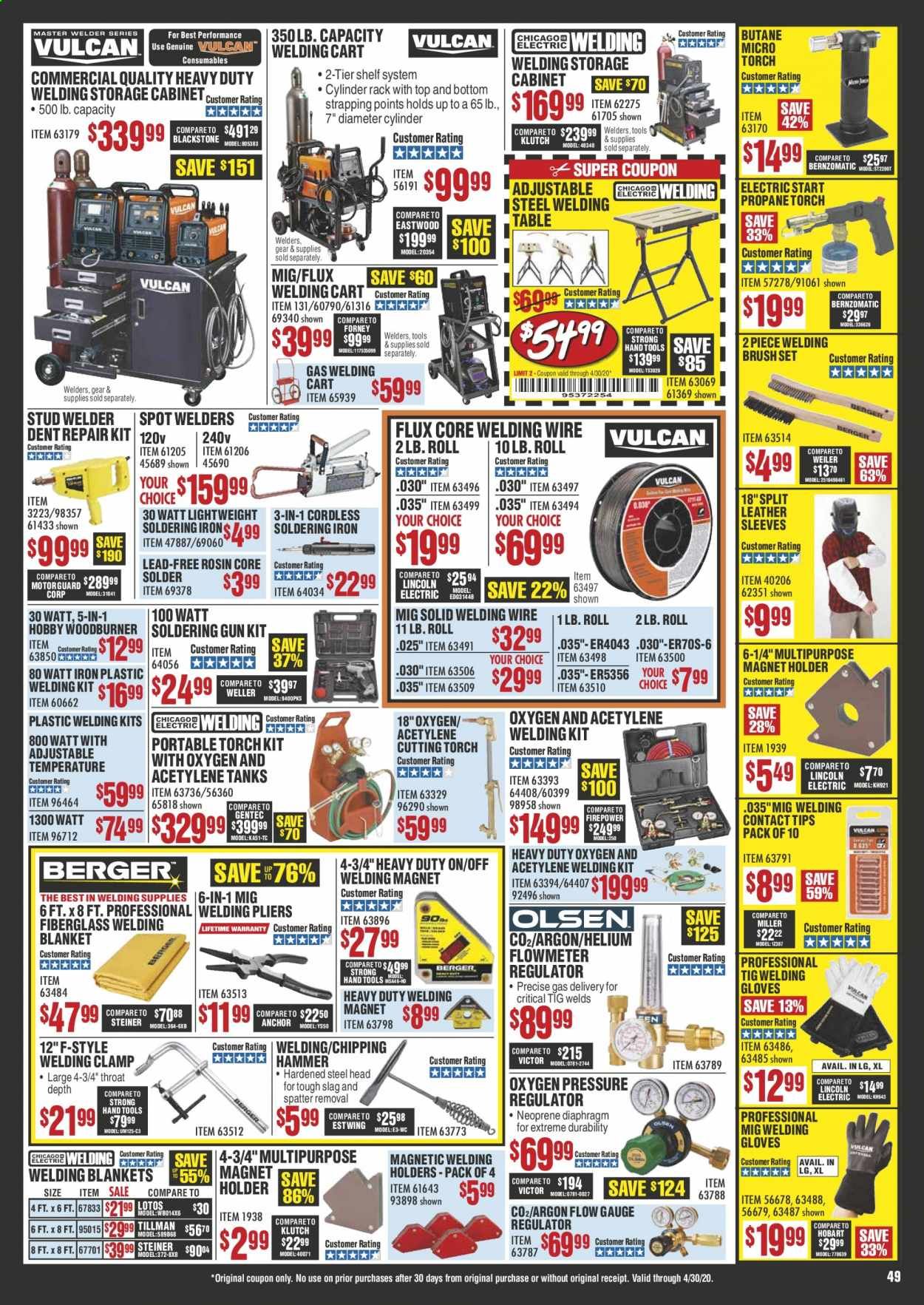 Harbor Freight Weekly Ad & Flyer April 1 to 30