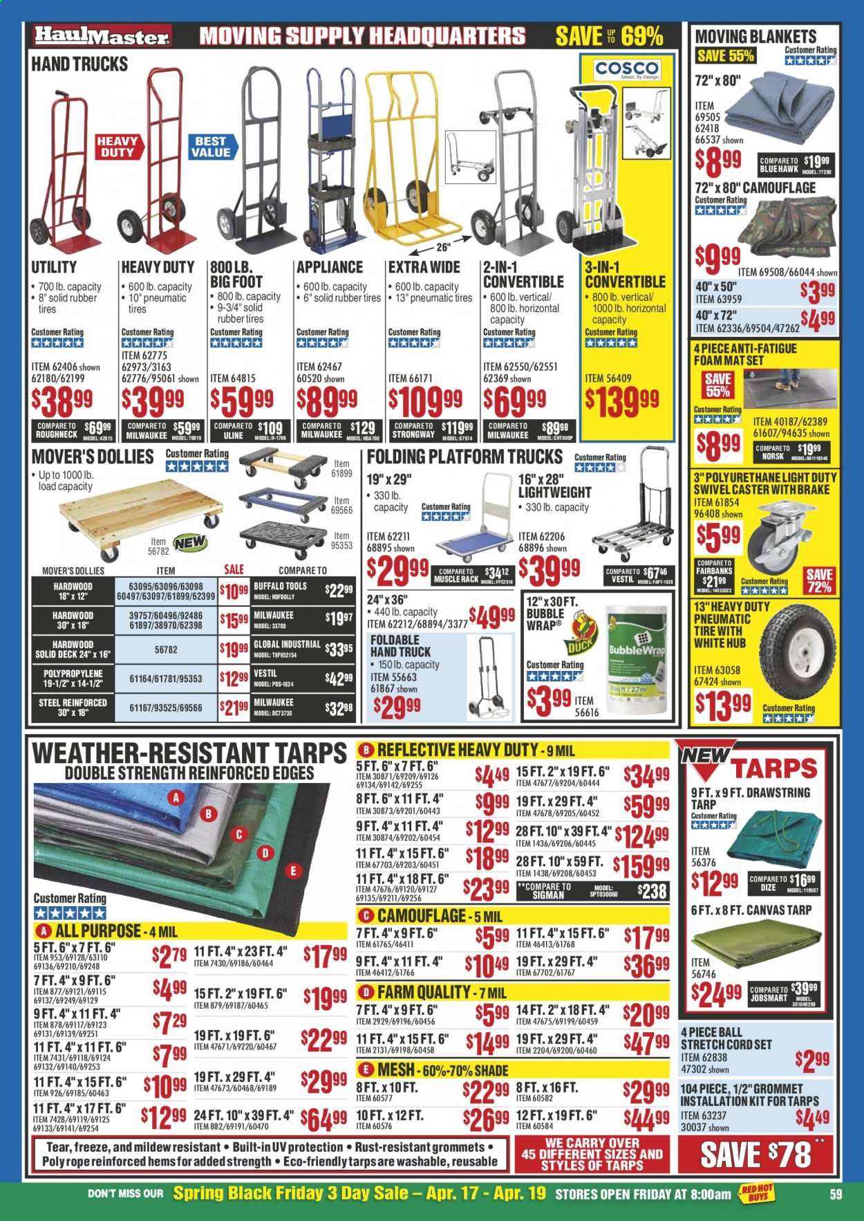 Harbor Freight Weekly Ad & Flyer April 1 to 30