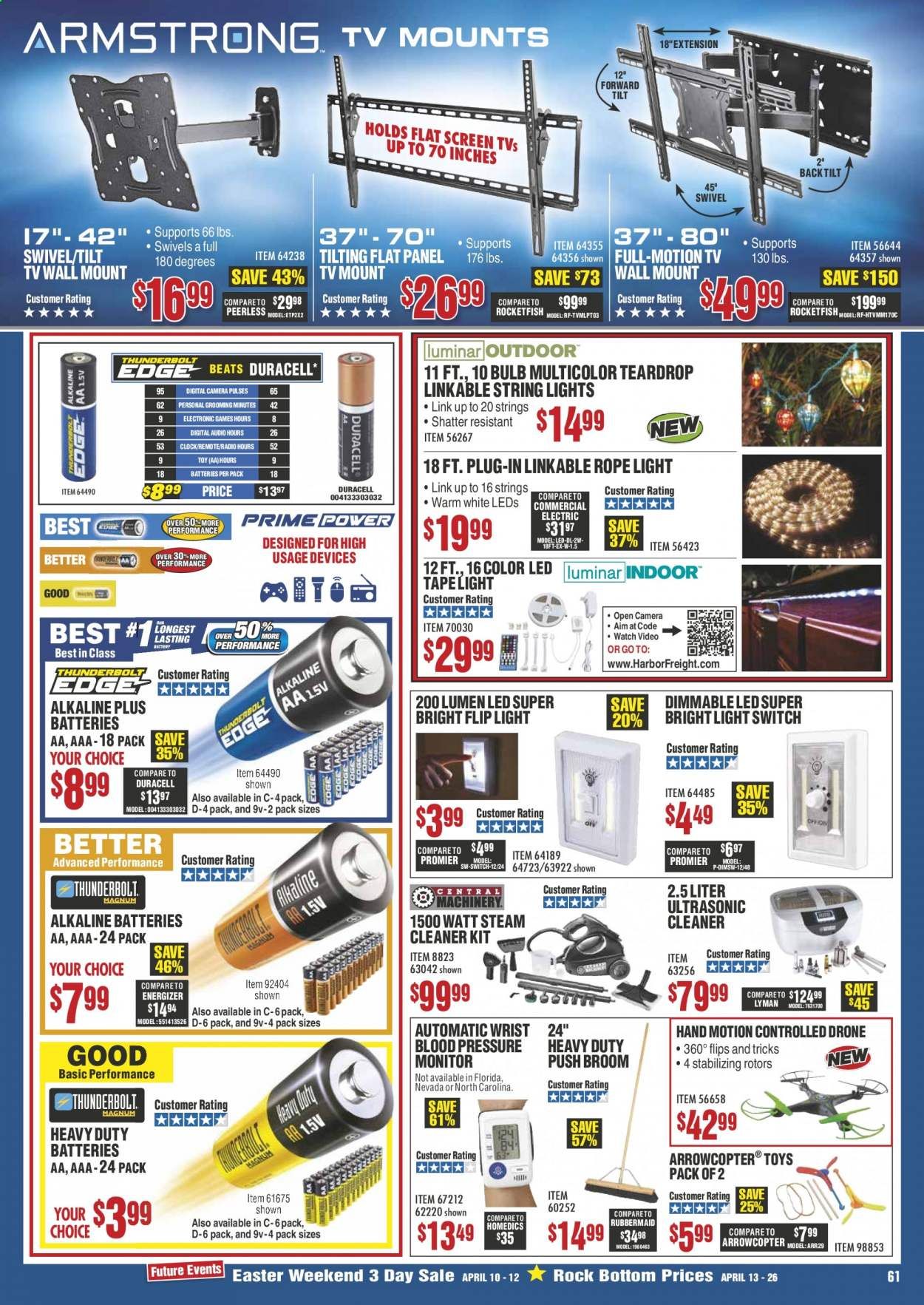 Harbor Freight Weekly Ad & Flyer April 1 to 30