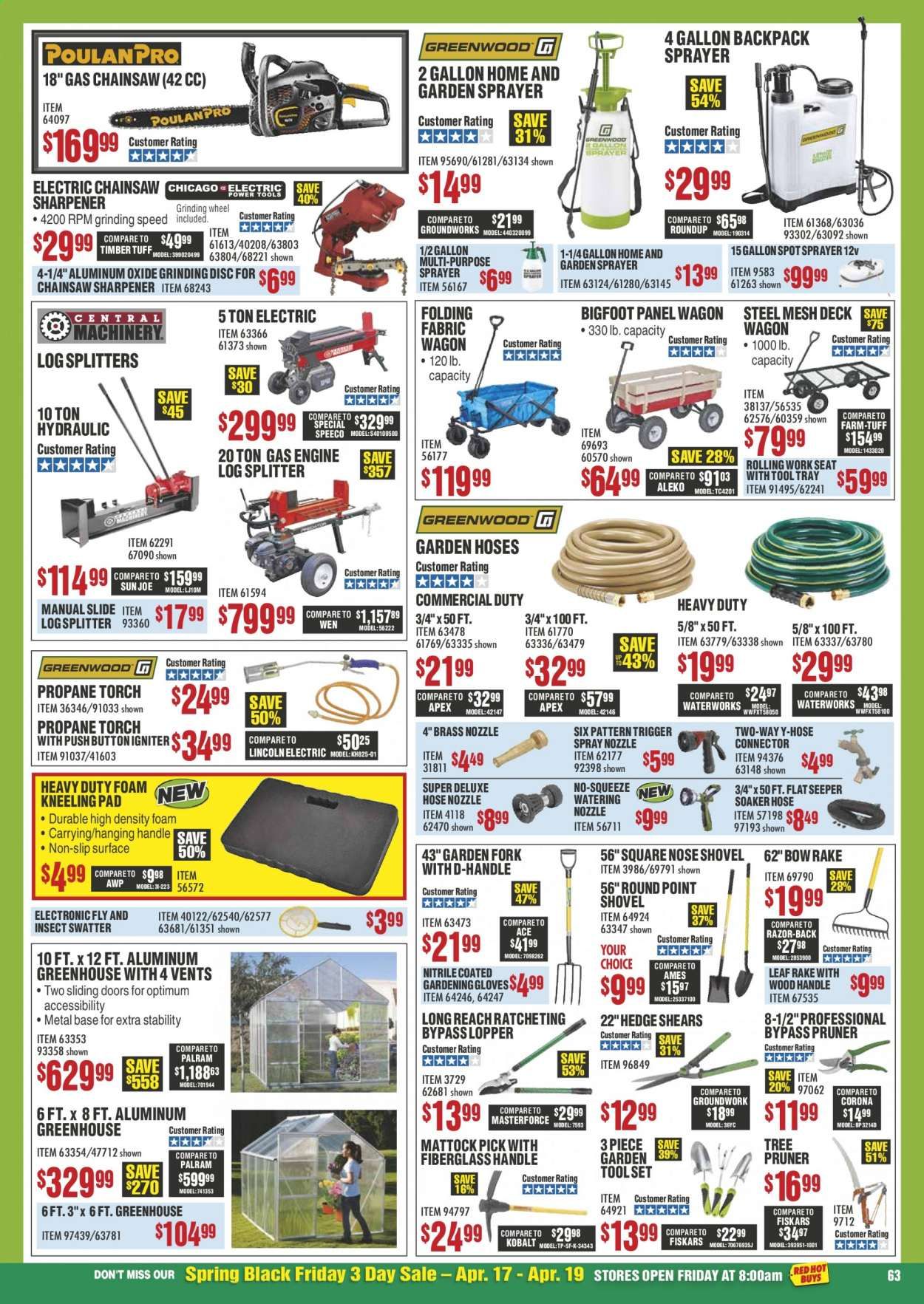 Harbor Freight Weekly Ad & Flyer April 1 to 30