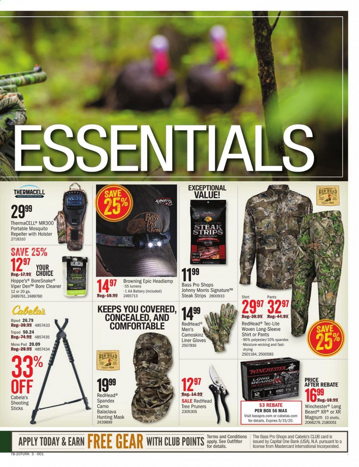 Cabela's Weekly Ad & Flyer March 19 to April 8