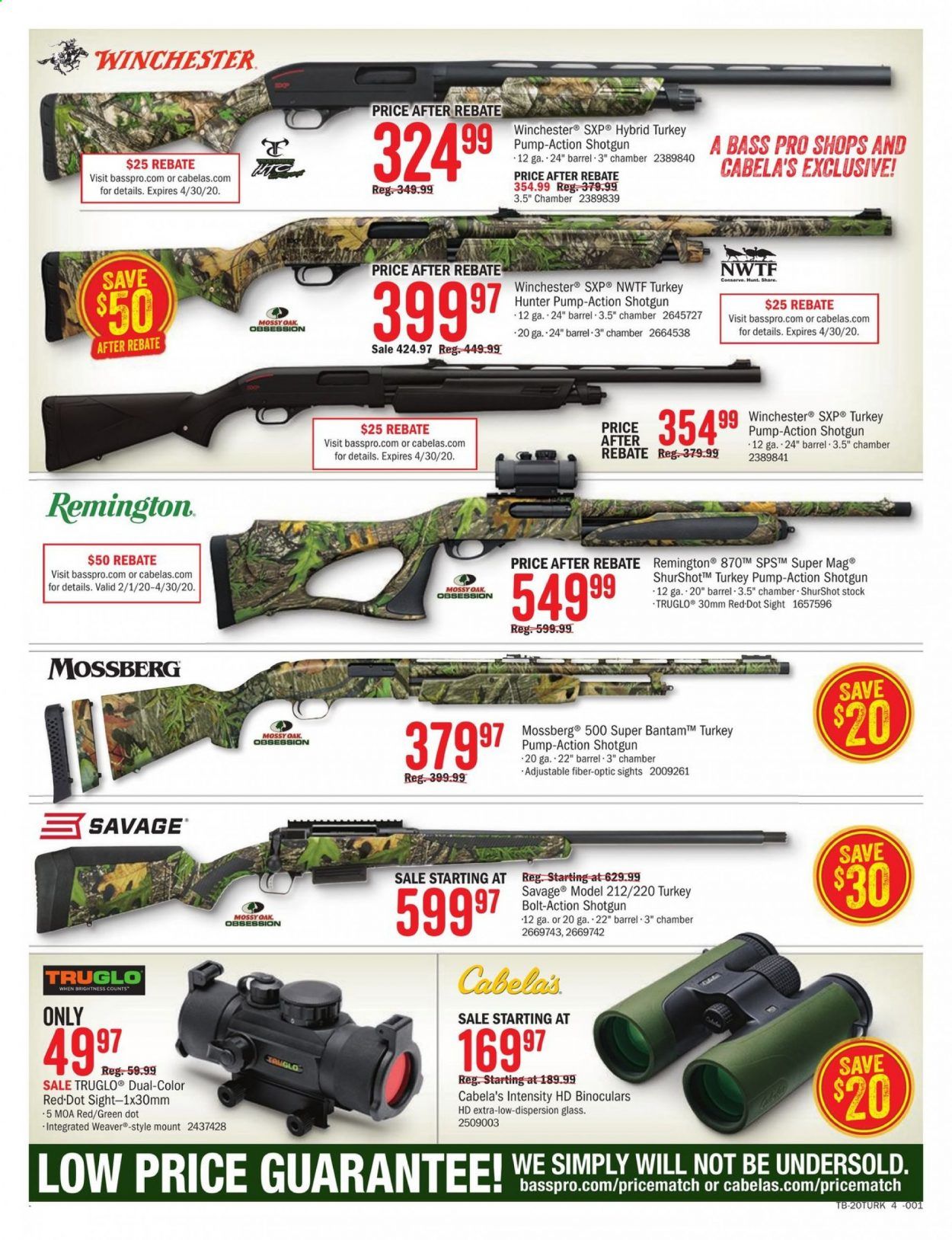 Cabela's Weekly Ad & Flyer March 19 to April 8