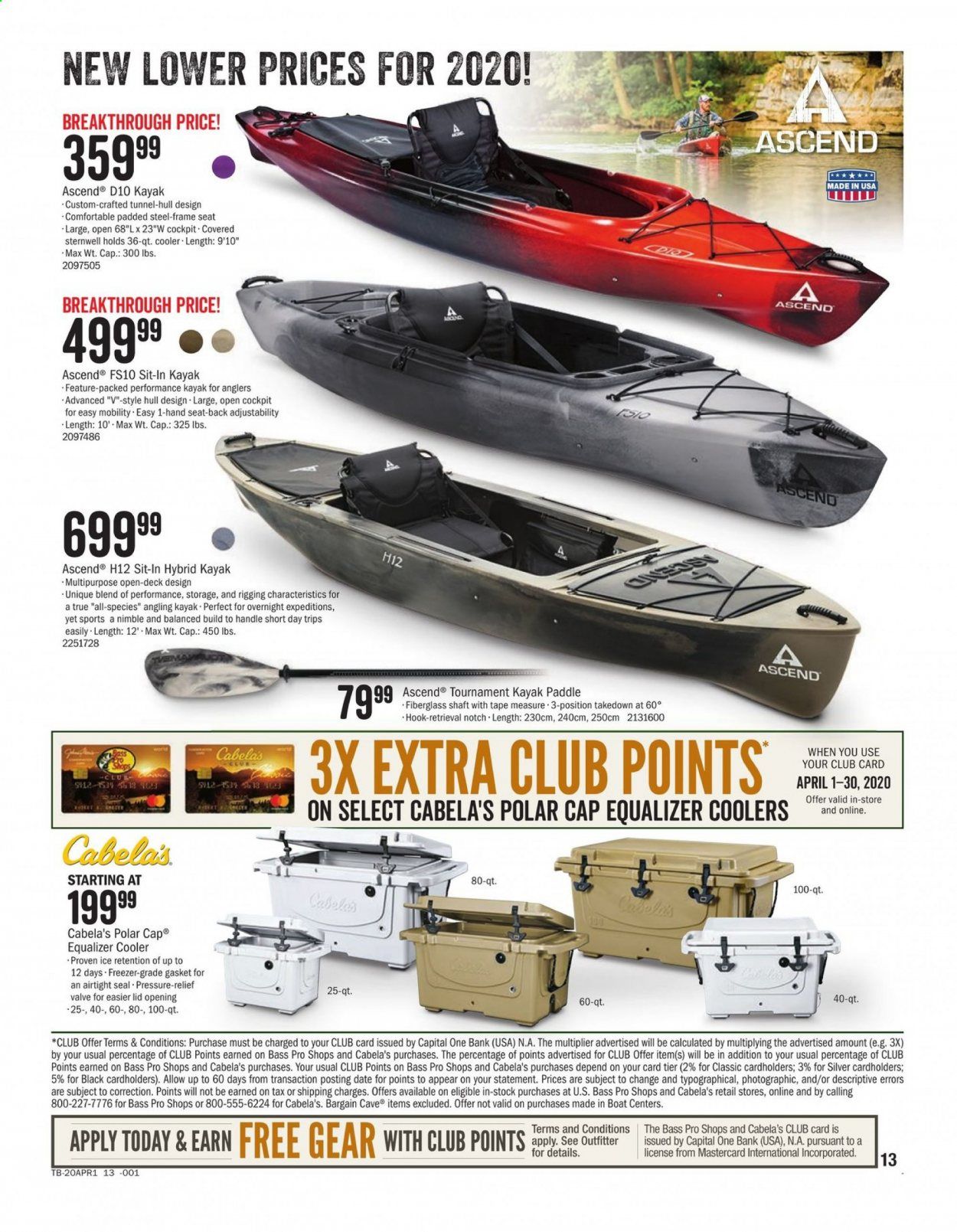 Cabela's Weekly Ad & Flyer April 2 to 15