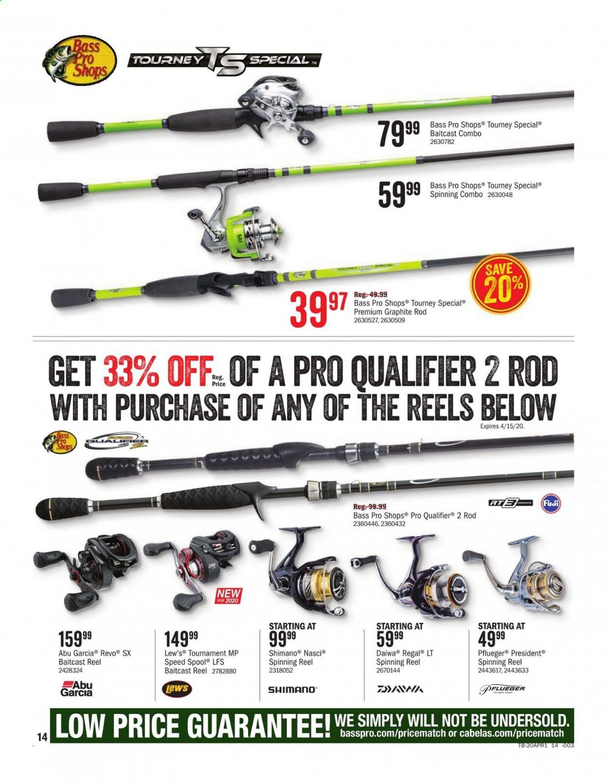 Cabela's Weekly Ad & Flyer April 2 to 15