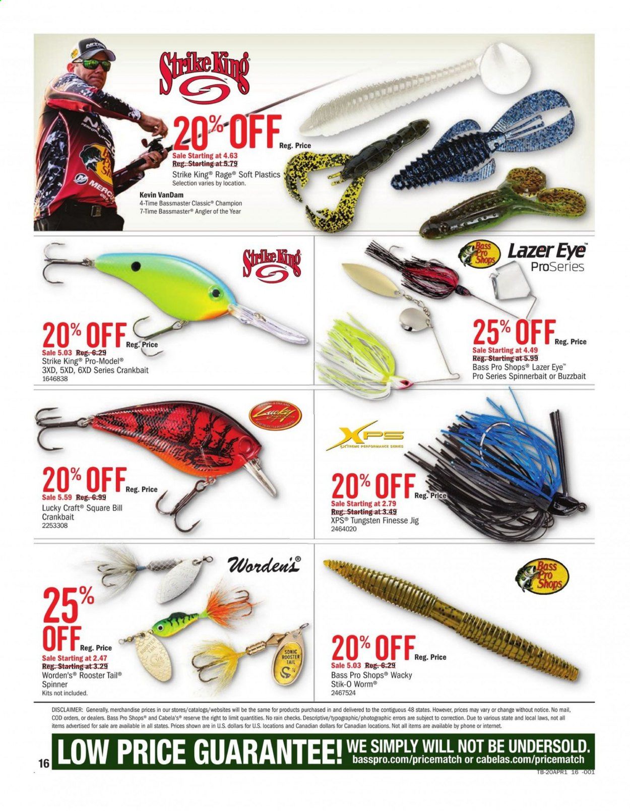 Cabela's Weekly Ad & Flyer April 2 to 15