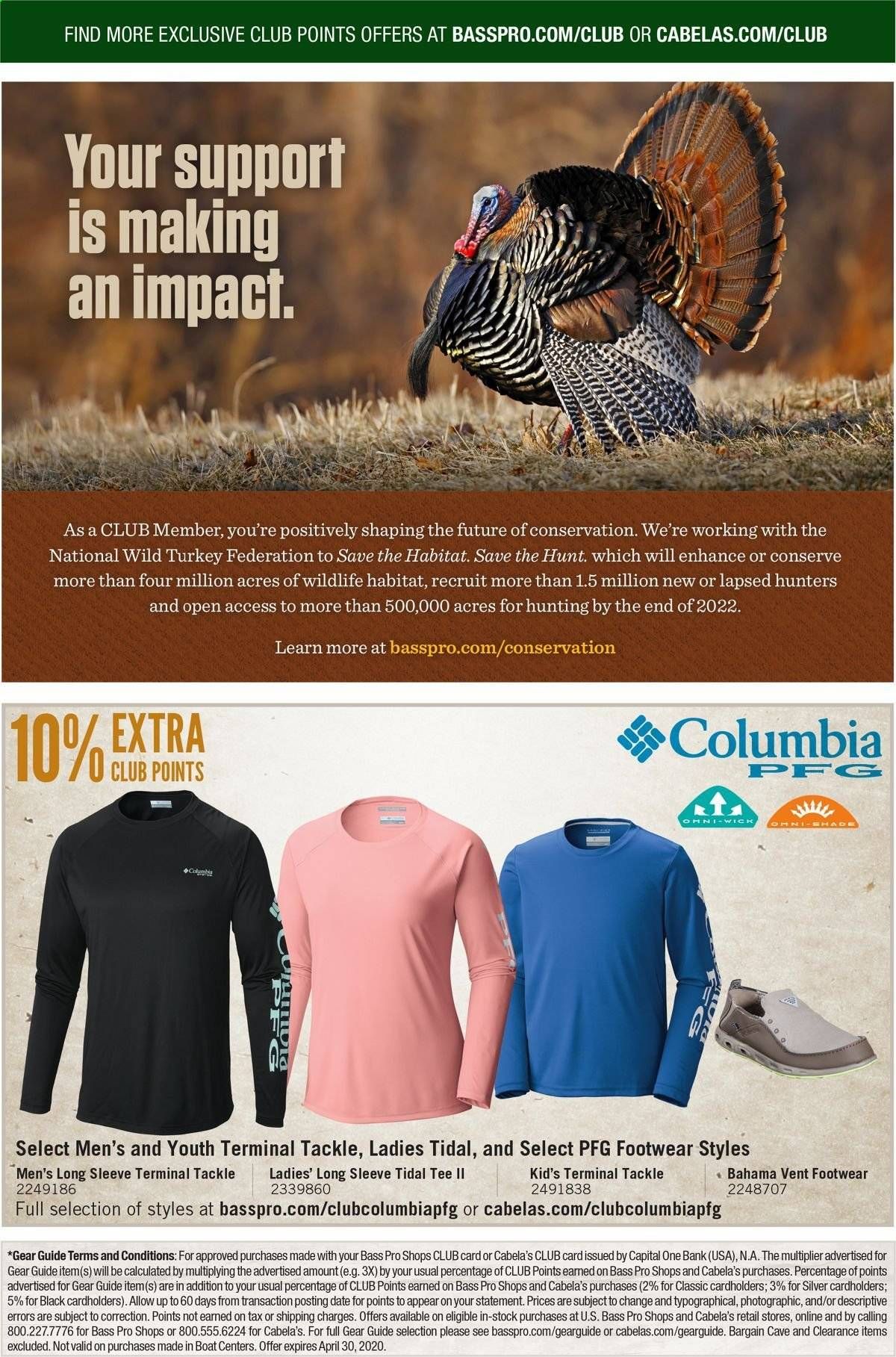 Bass Pro Shops Weekly Ad & Flyer April 1 to 30