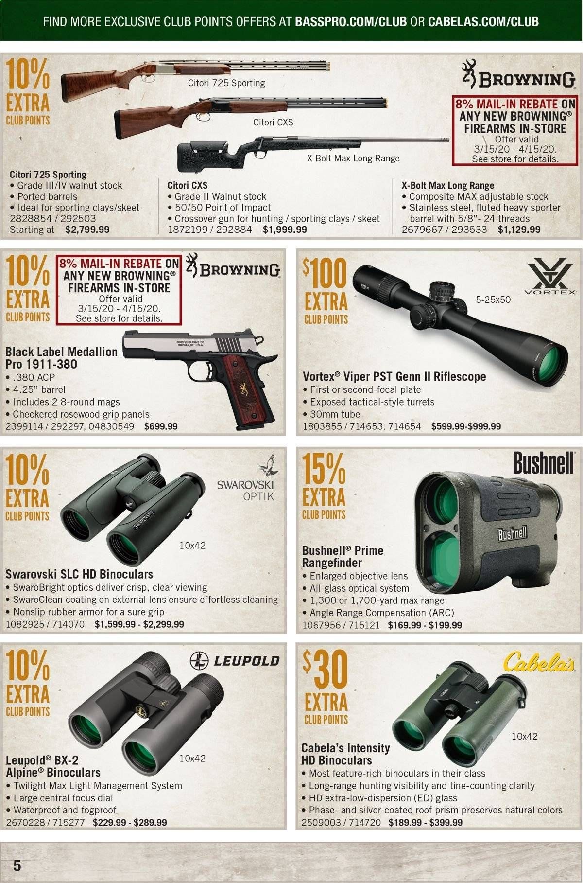 Bass Pro Shops Weekly Ad & Flyer April 1 to 30