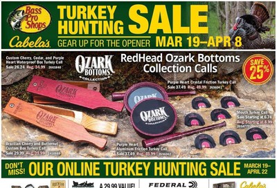 Bass Pro Shops Weekly Ad & Flyer March 19 to April 8