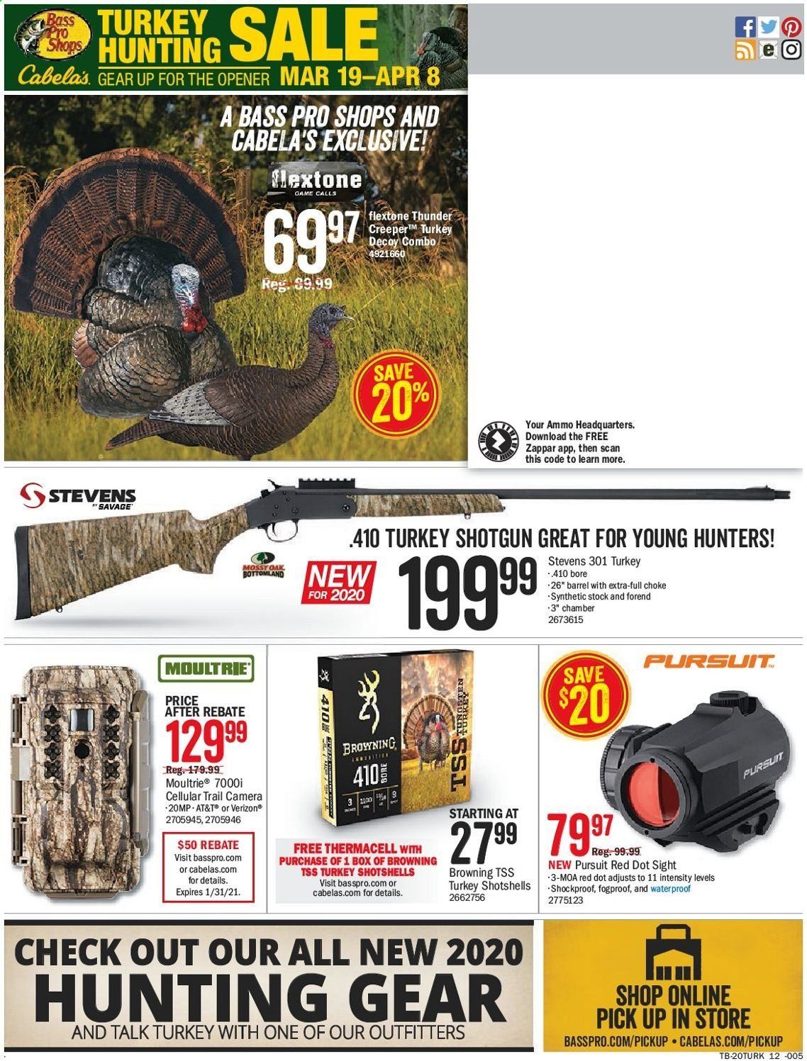 Bass Pro Shops Weekly Ad & Flyer March 19 to April 8