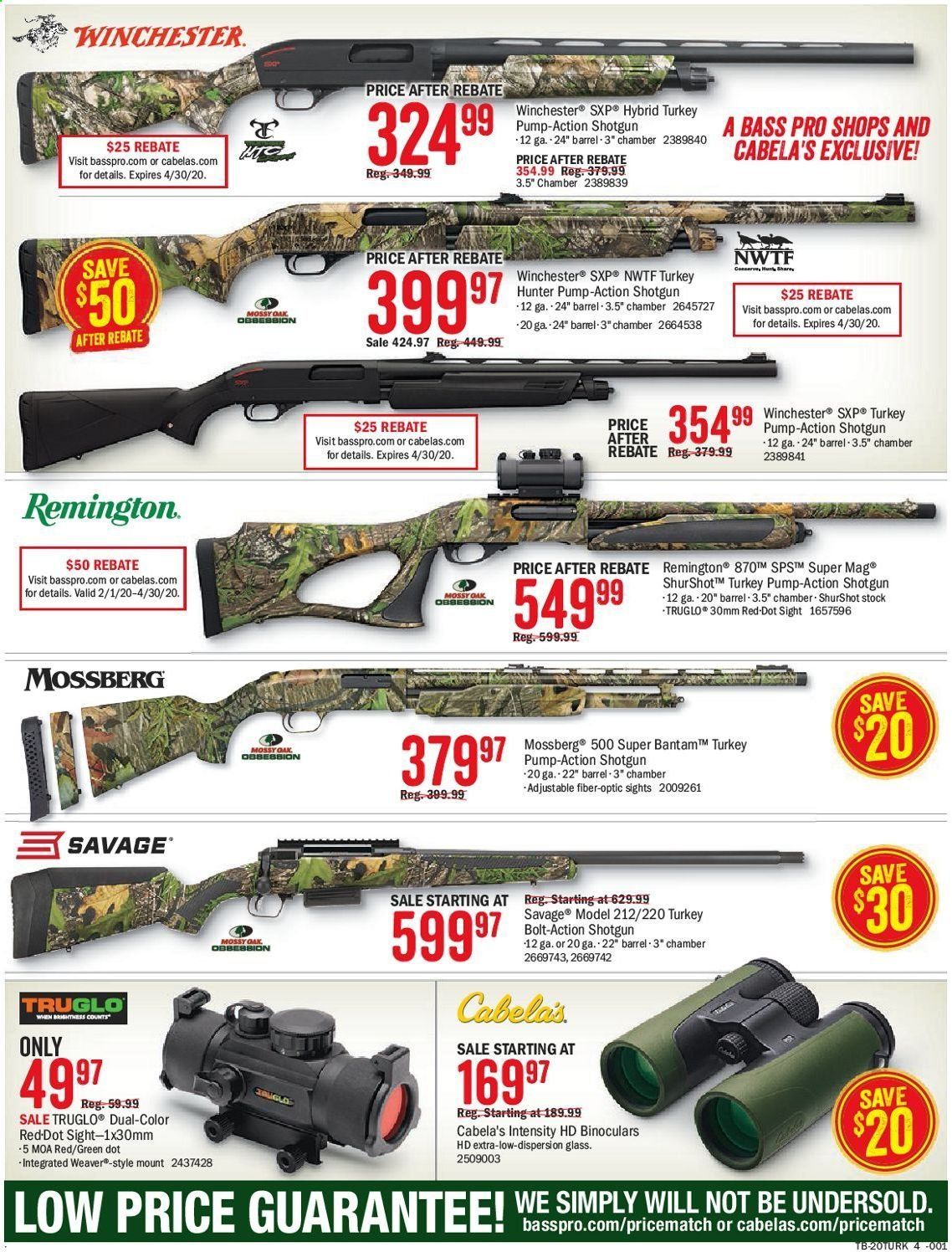 Bass Pro Shops Weekly Ad & Flyer March 19 to April 8