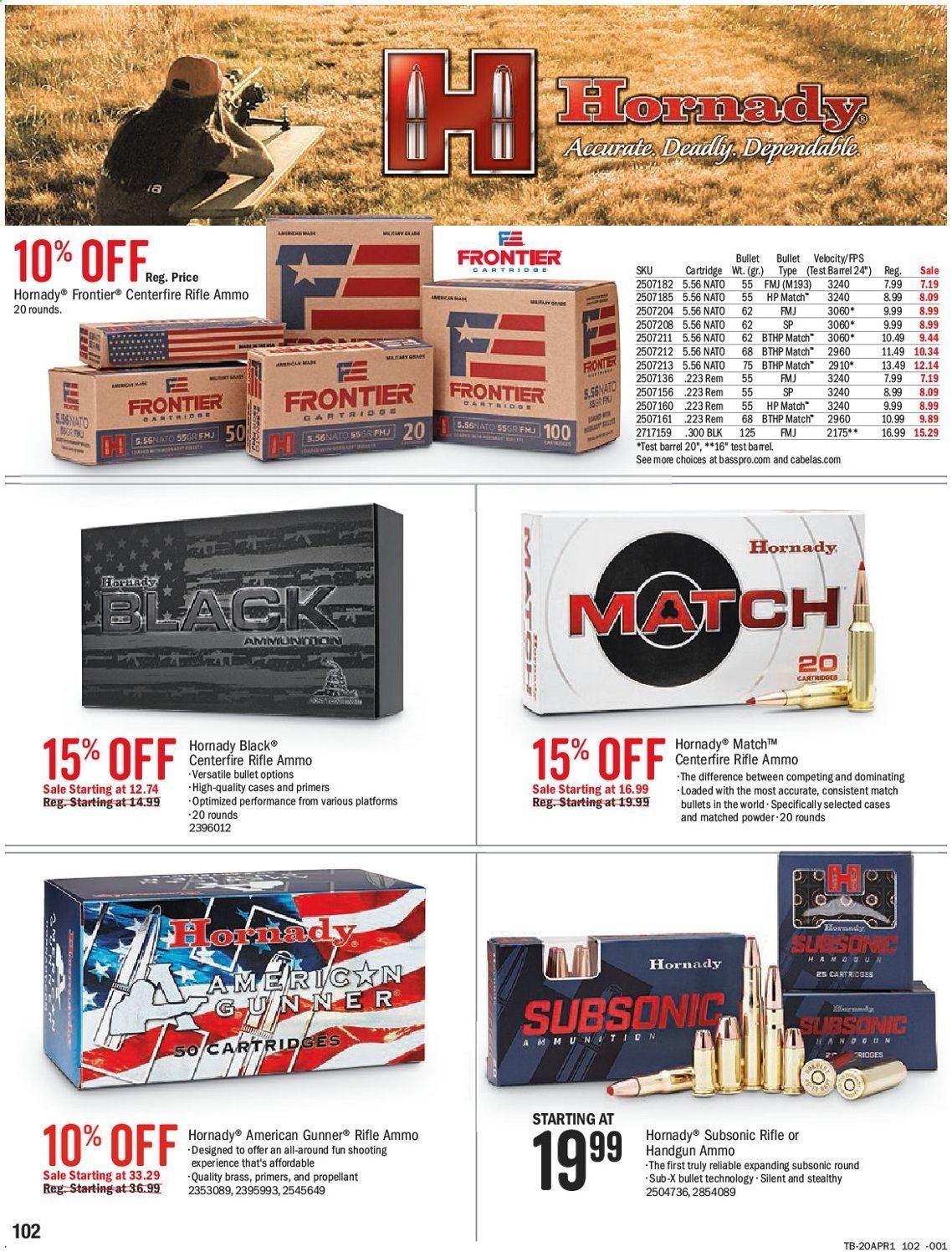 Bass Pro Shops Weekly Ad & Flyer April 2 to 15