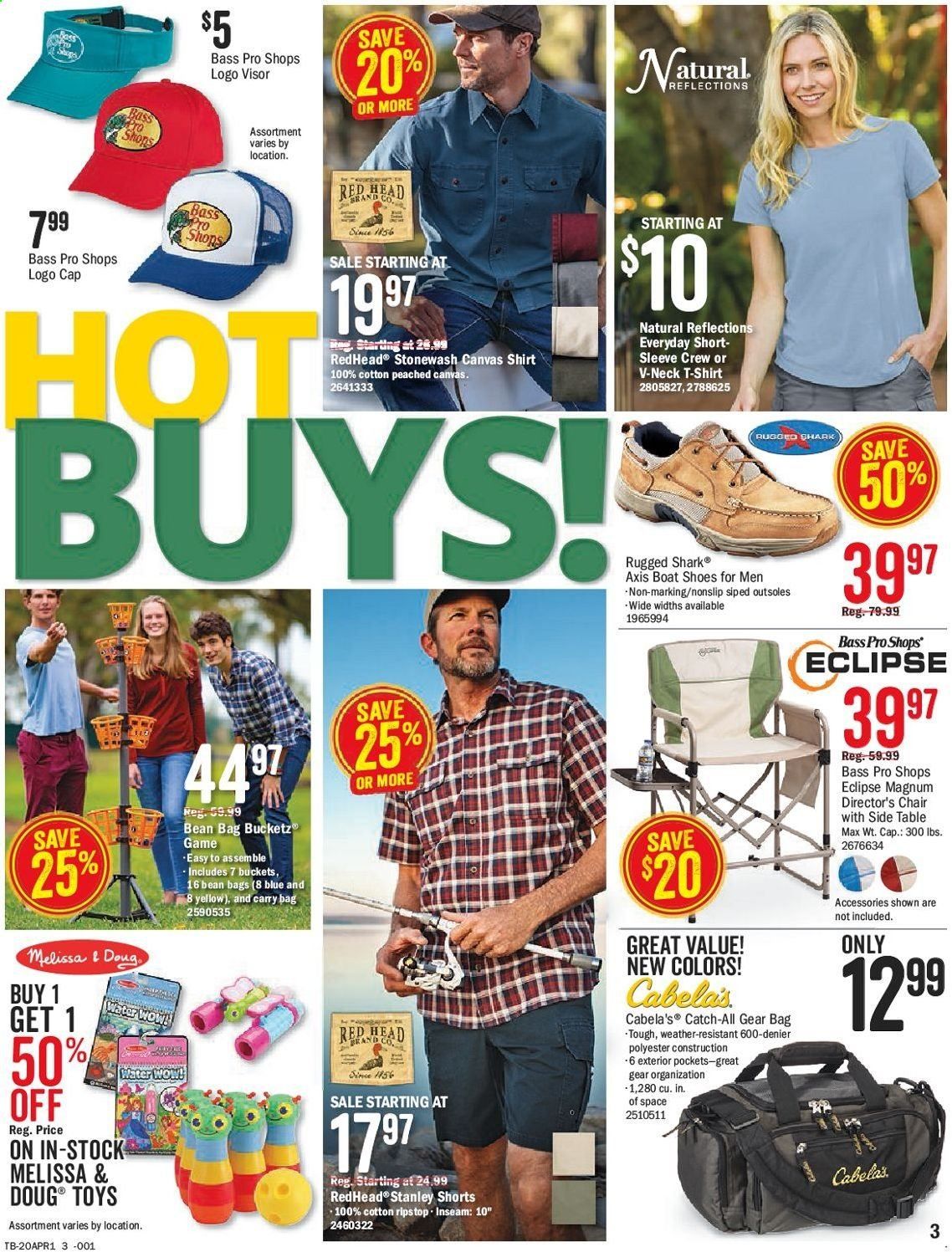 Bass Pro Shops Weekly Ad & Flyer April 2 to 15