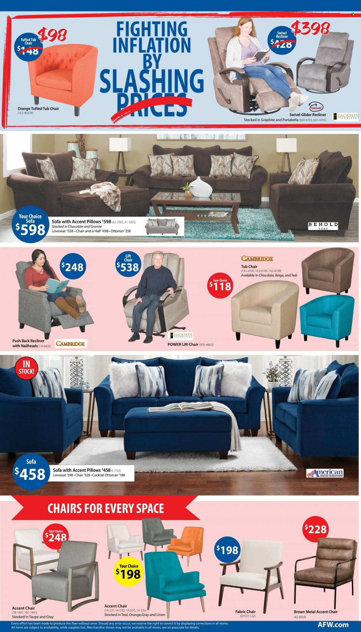 American Furniture Warehouse (AZ, CO, TX) Weekly Ad Flyer July 2 to July 9