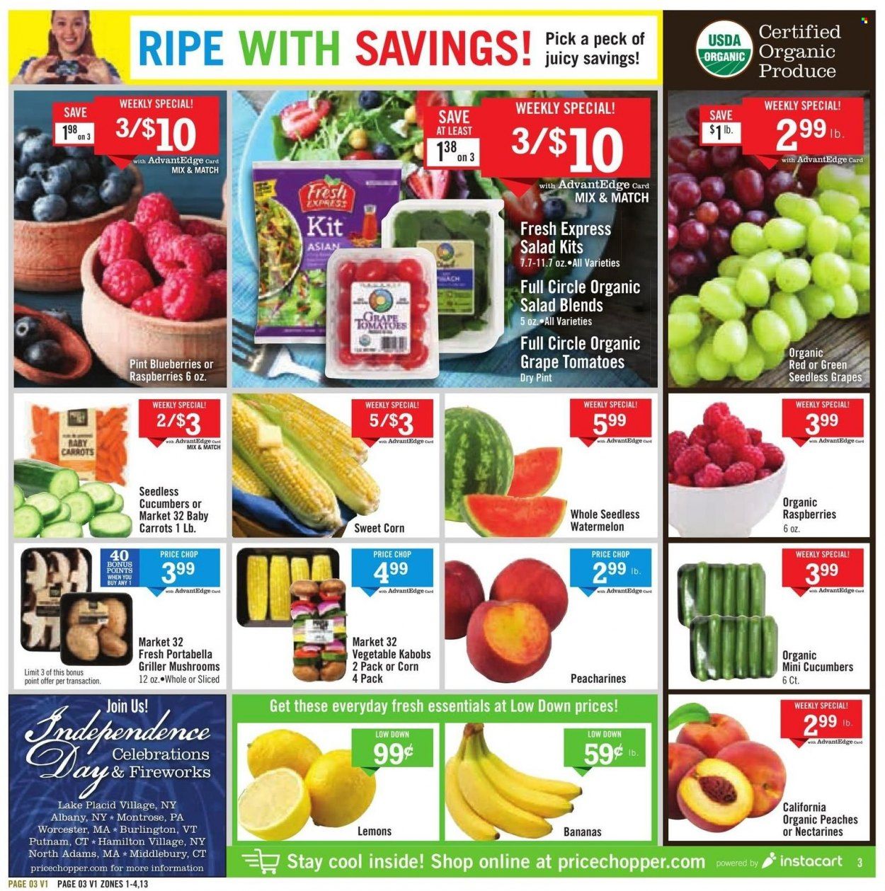 Price Chopper (CT, NY, PA, VT) Weekly Ad Flyer July 2 to July 9