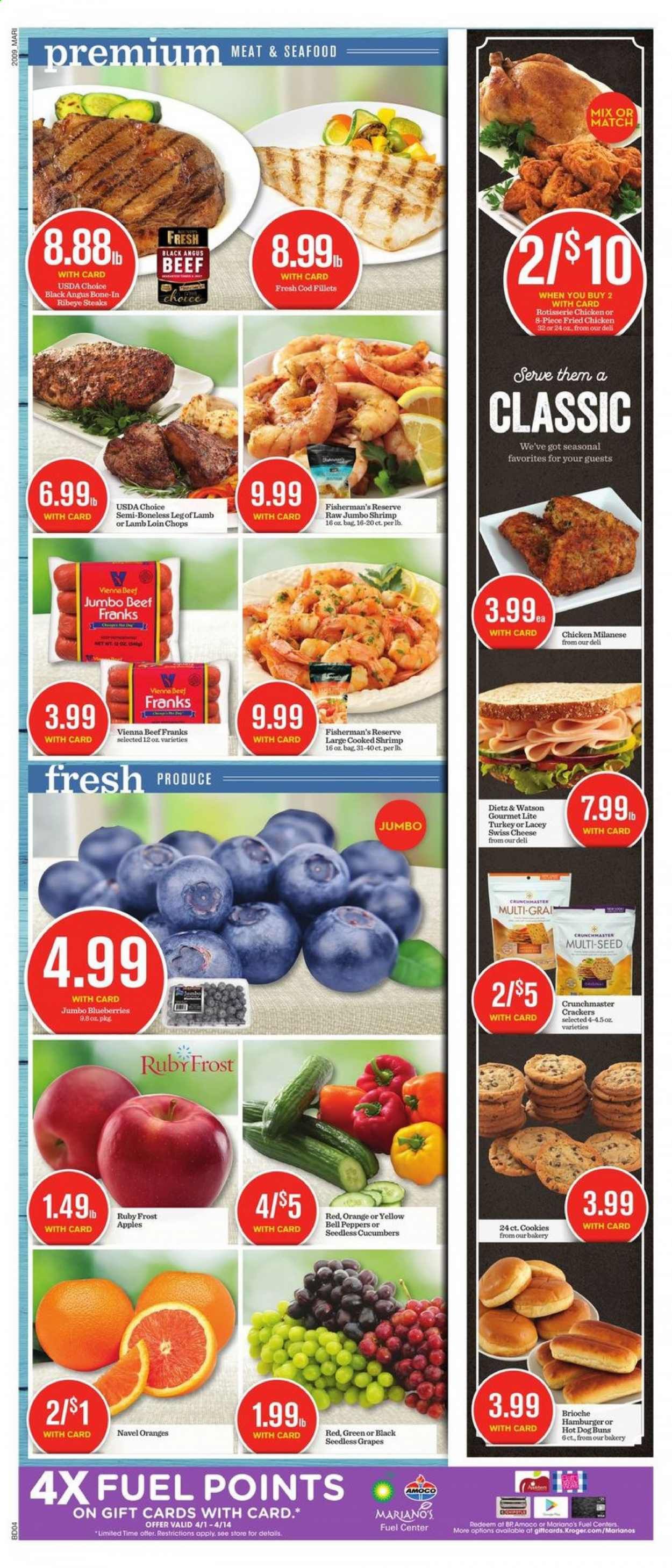Mariano’s Weekly Ad & Flyer April 1 to 7