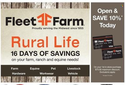 Fleet Farm (IA, MN, ND, WI) Weekly Ad Flyer July 2 to July 9