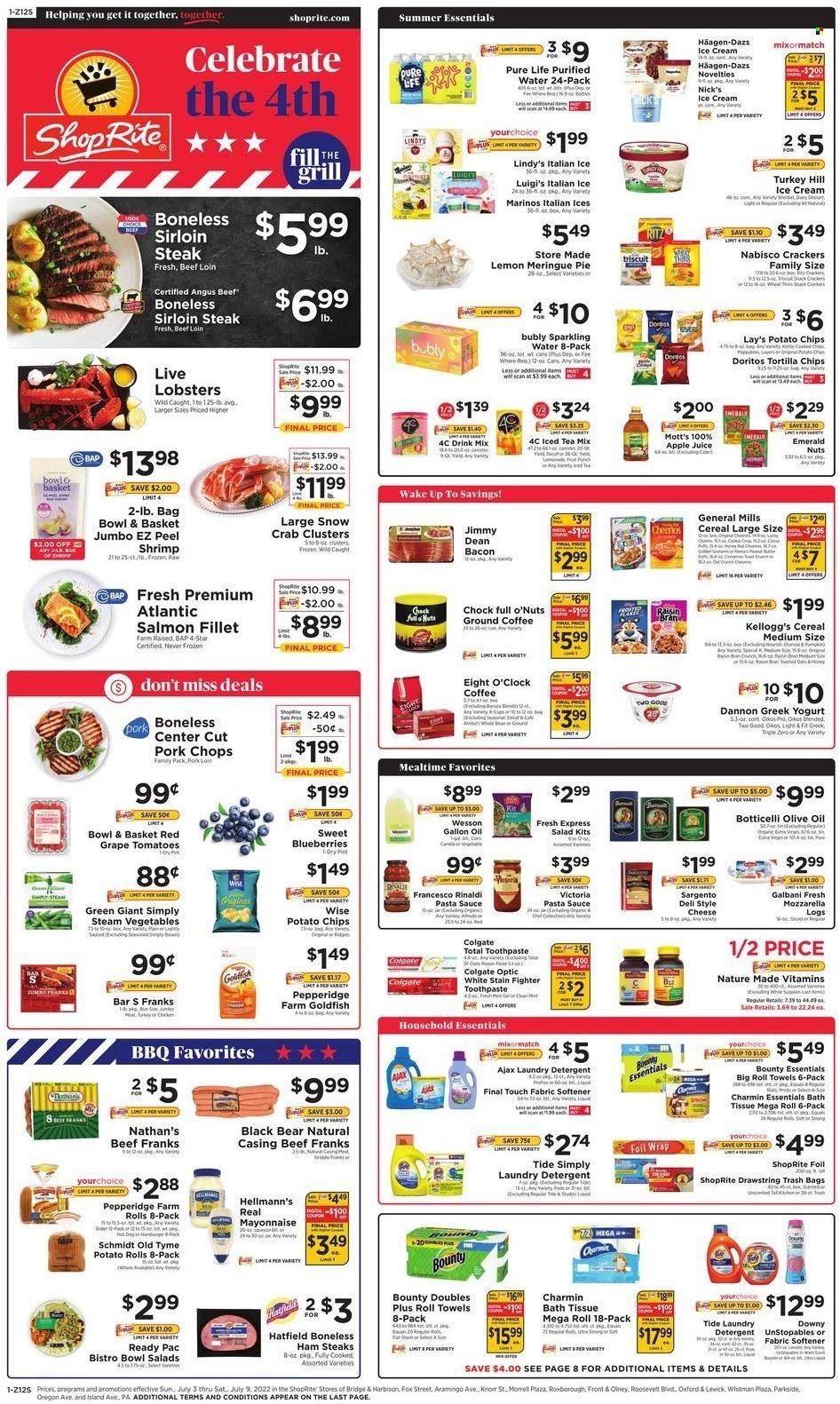 ShopRite (CT, DE, MD, NJ, NY, PA) Weekly Ad Flyer July 2 to July 9