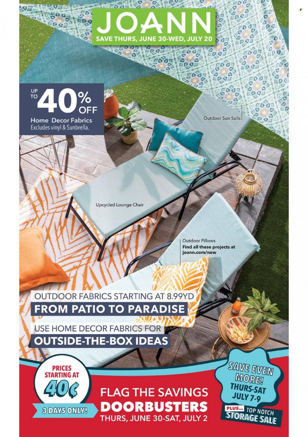 JOANN Weekly Ad Flyer July 2 to July 9