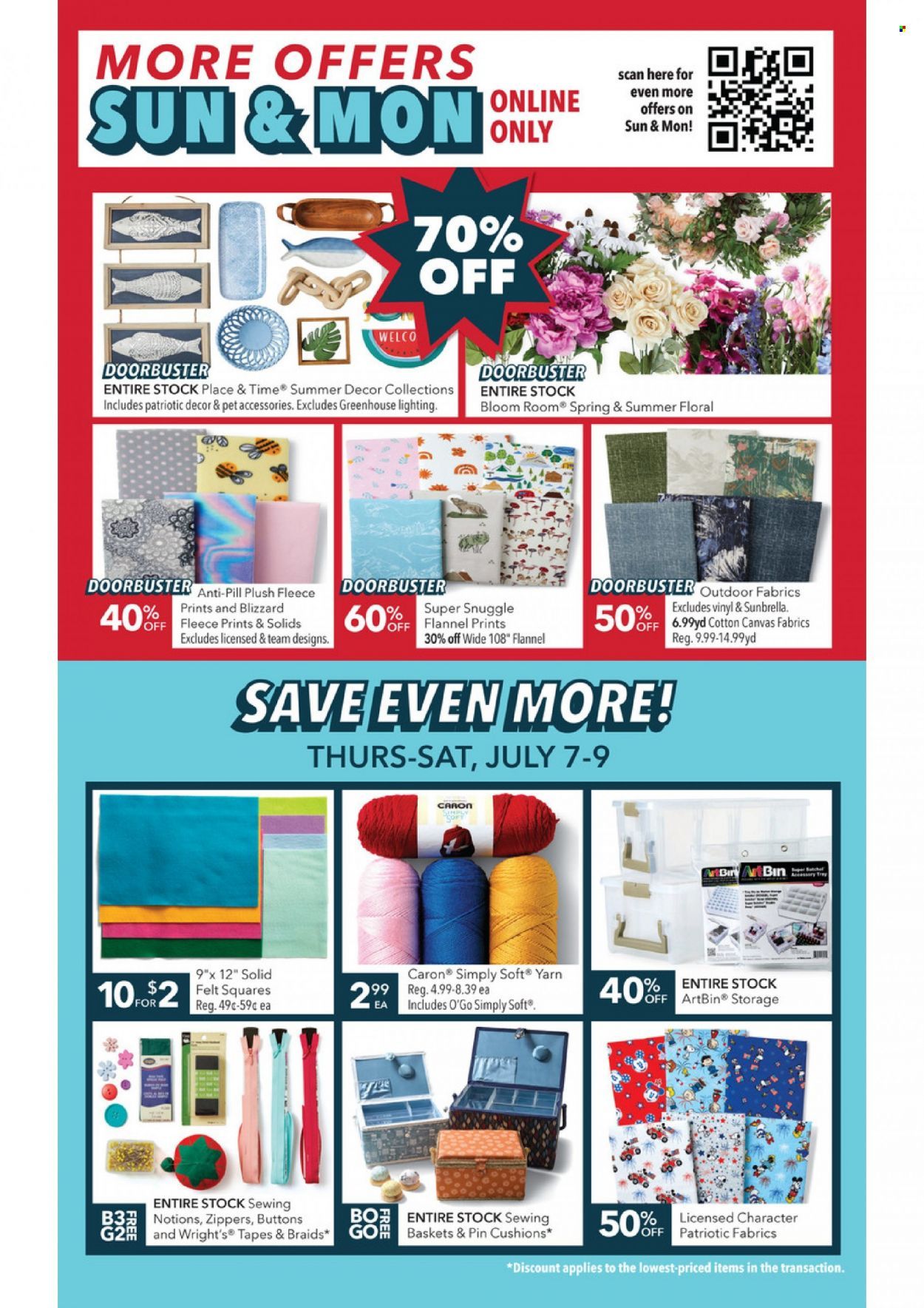 JOANN Weekly Ad Flyer July 2 to July 9