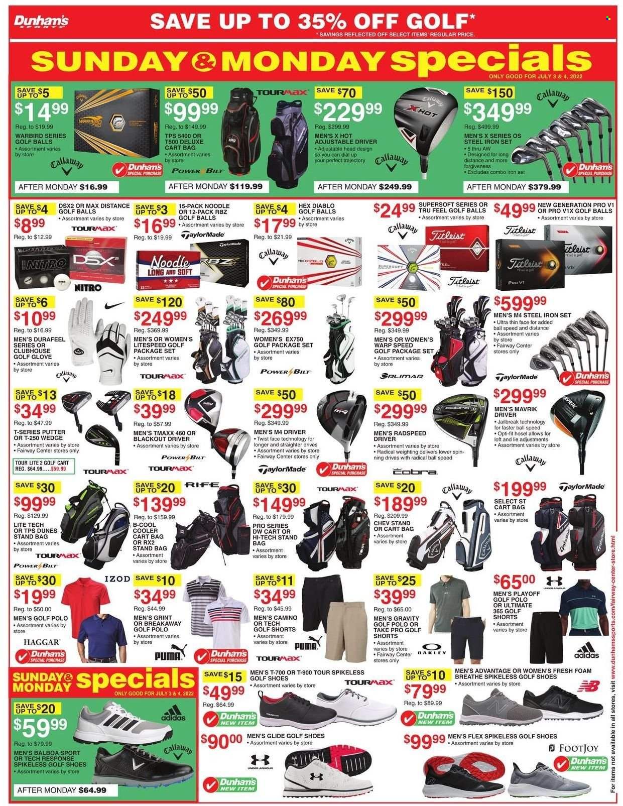 Dunham's Sports Weekly Ad Flyer July 2 to July 9