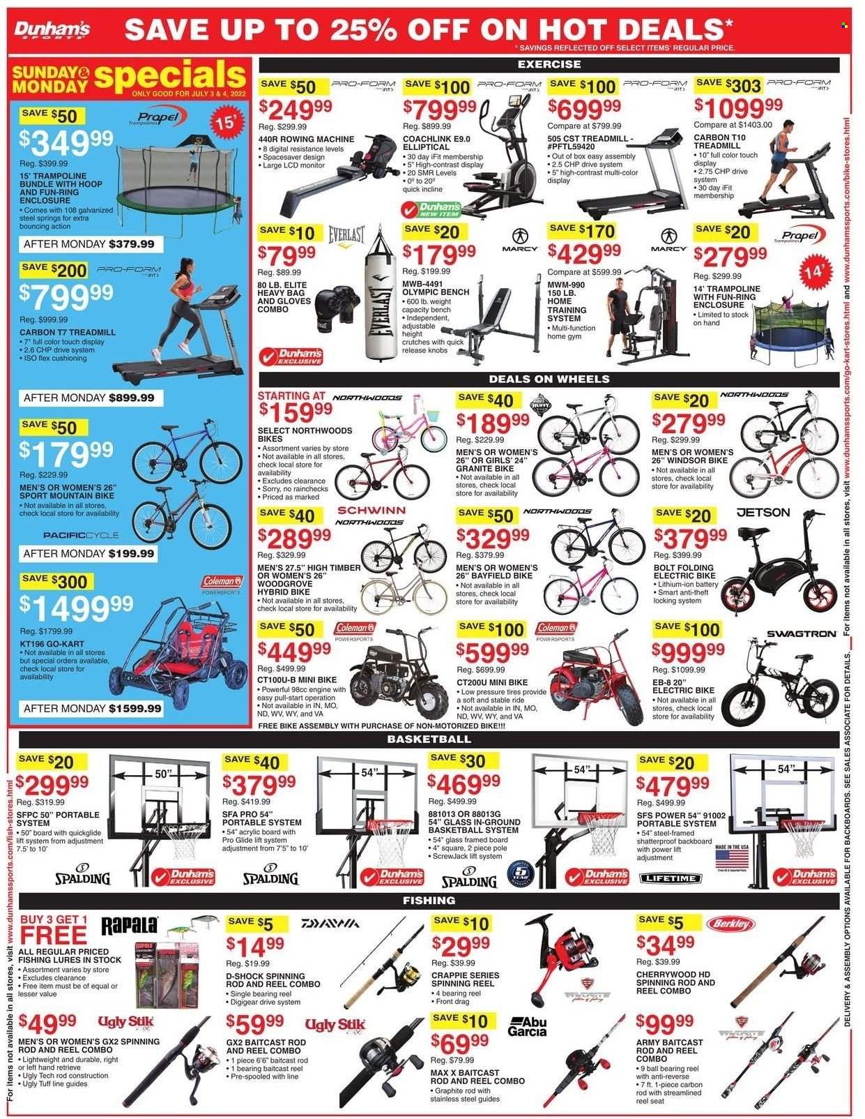Dunham's Sports Weekly Ad Flyer July 2 to July 9