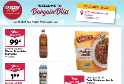 Grocery Outlet Weekly Ad & Flyer April 1 to 7
