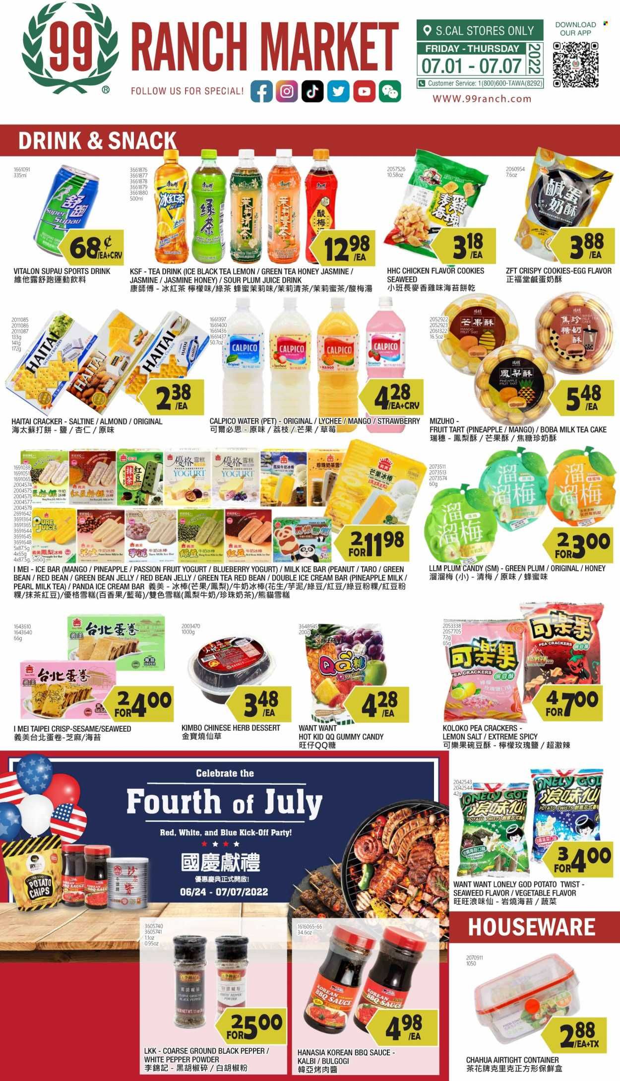 99 Ranch Market (40, CA) Weekly Ad Flyer July 2 to July 9