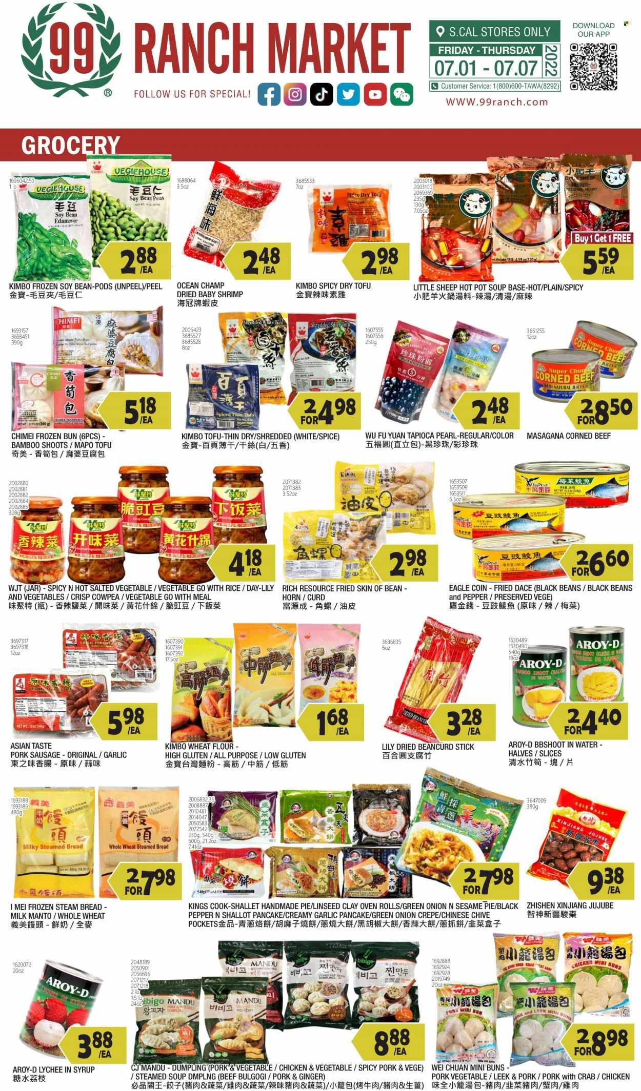 99 Ranch Market (40, CA) Weekly Ad Flyer July 2 to July 9