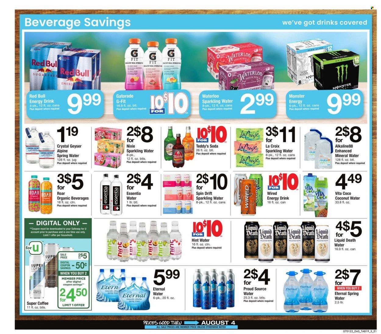 Safeway (MD, VA) Weekly Ad Flyer July 2 to July 9