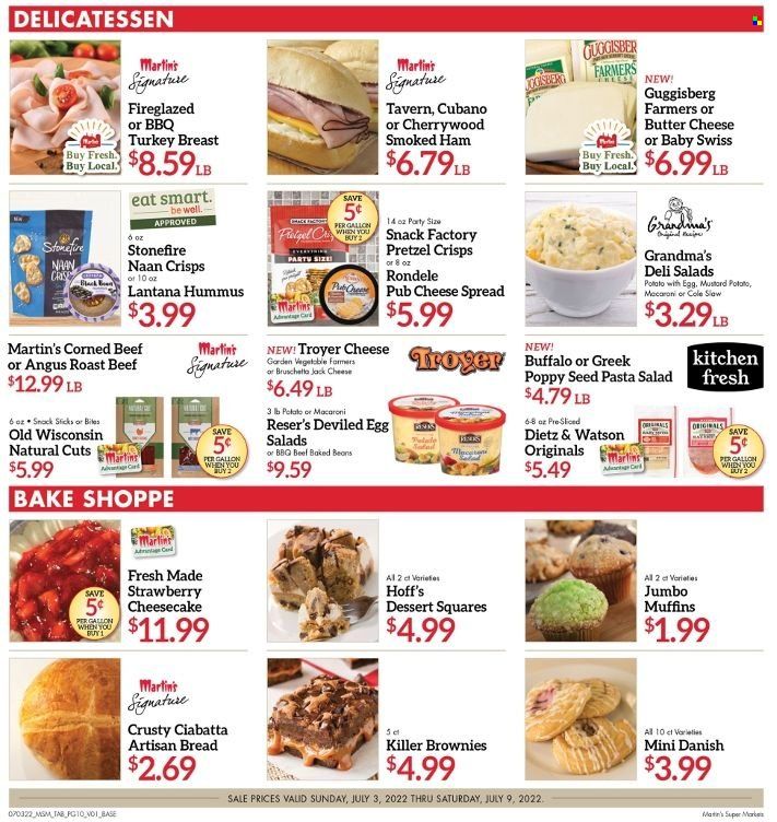 Martin’s (IN, MI) Weekly Ad Flyer July 2 to July 9