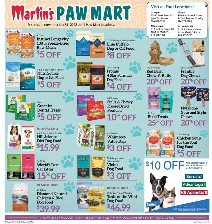 Martin’s (IN, MI) Weekly Ad Flyer July 2 to July 9