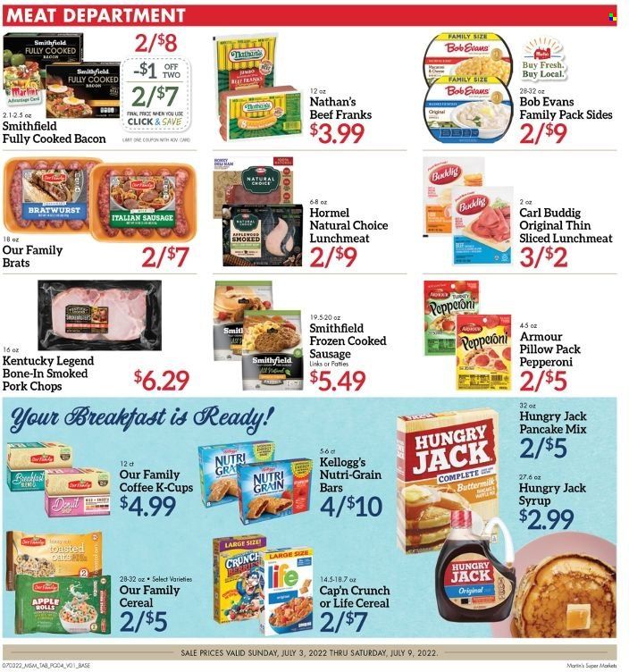 Martin’s (IN, MI) Weekly Ad Flyer July 2 to July 9