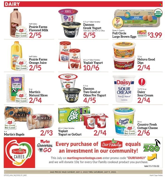 Martin’s (IN, MI) Weekly Ad Flyer July 2 to July 9