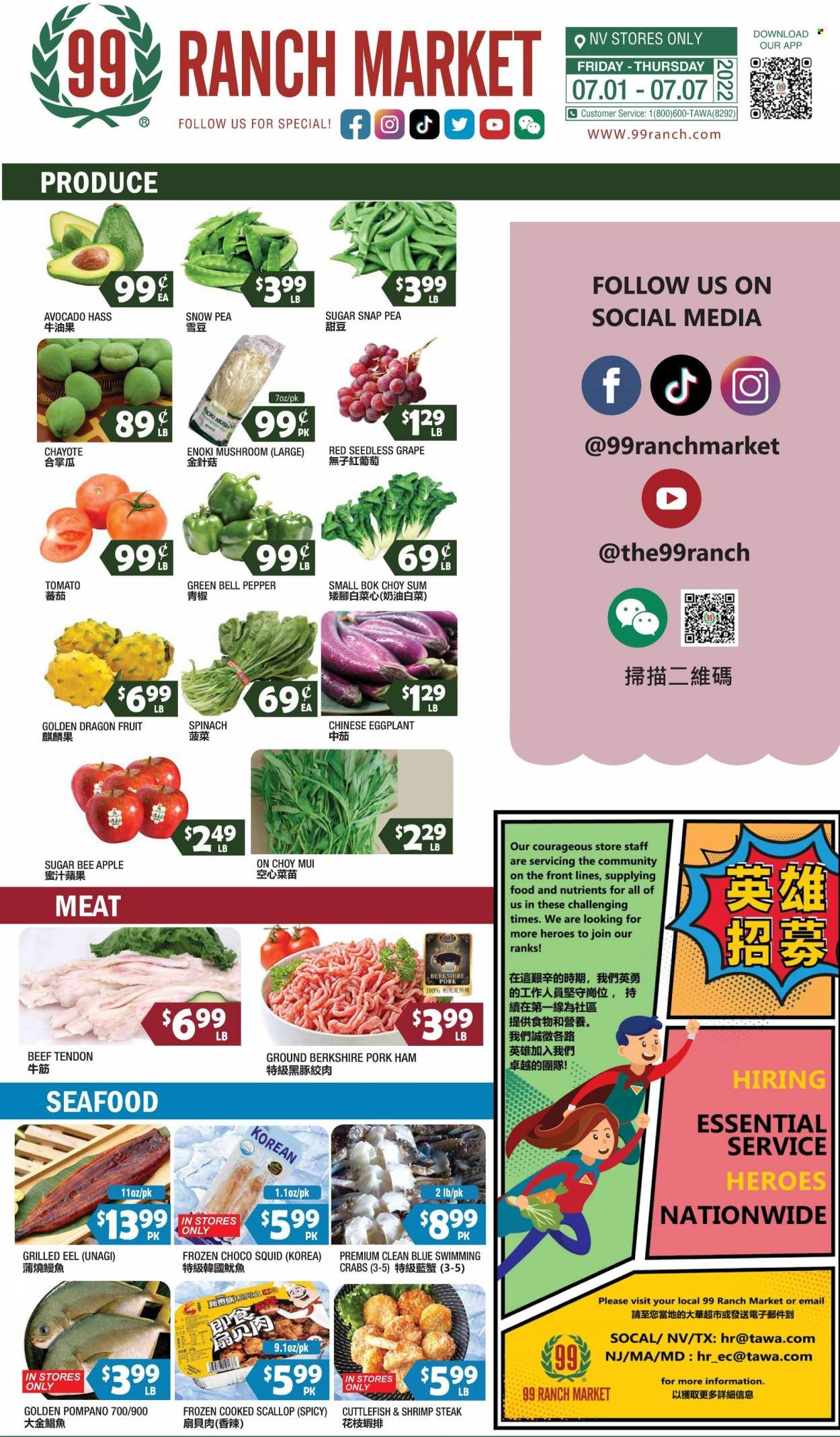 99 Ranch Market (NV) Weekly Ad Flyer July 2 to July 9