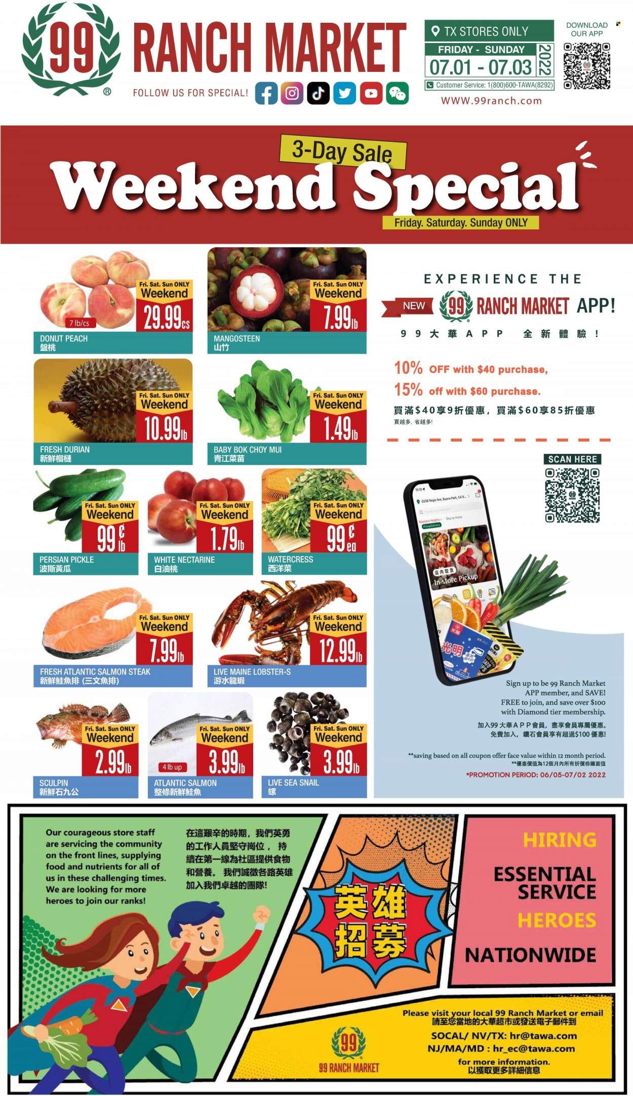 99 Ranch Market (TX) Weekly Ad Flyer July 2 to July 9