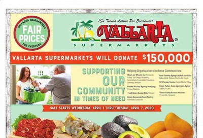 Vallarta Weekly Ad & Flyer April 1 to 7