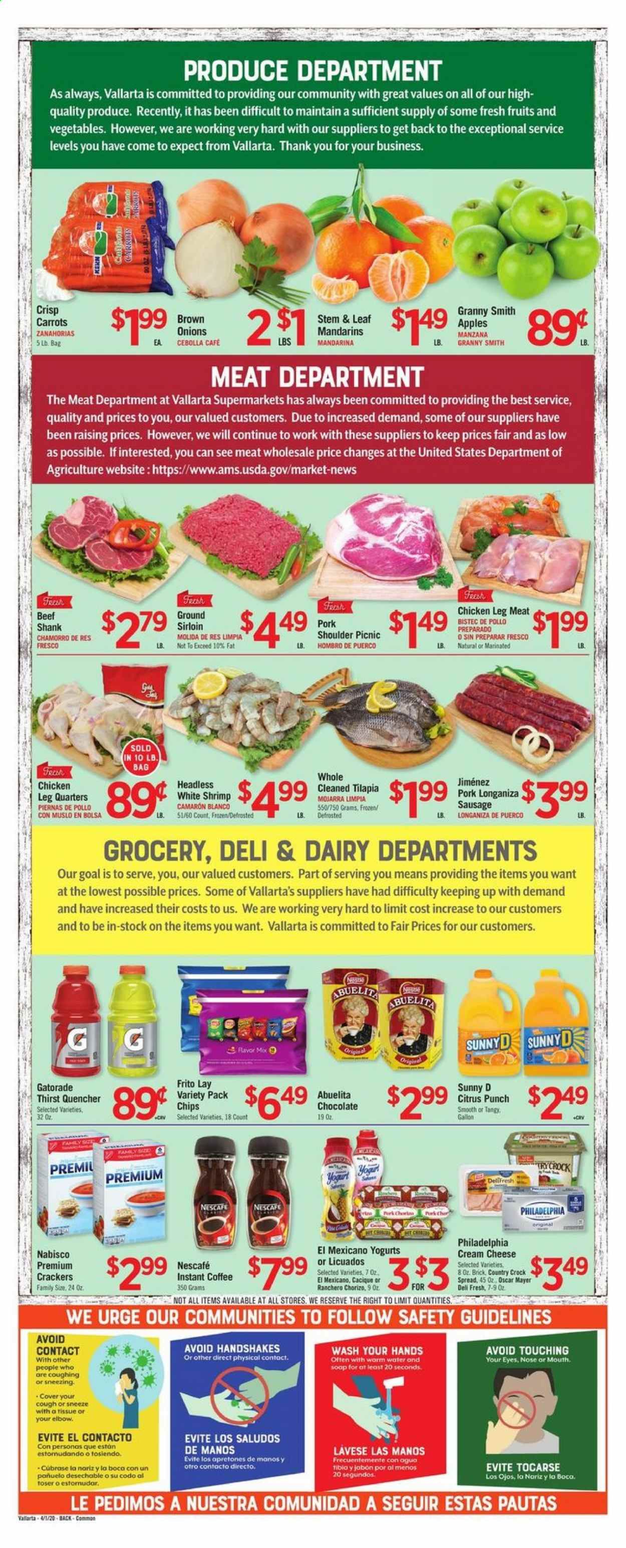Vallarta Weekly Ad & Flyer April 1 to 7