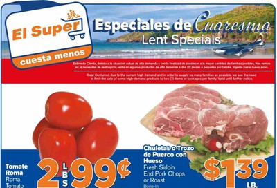 El Super Weekly Ad & Flyer April 1 to 7