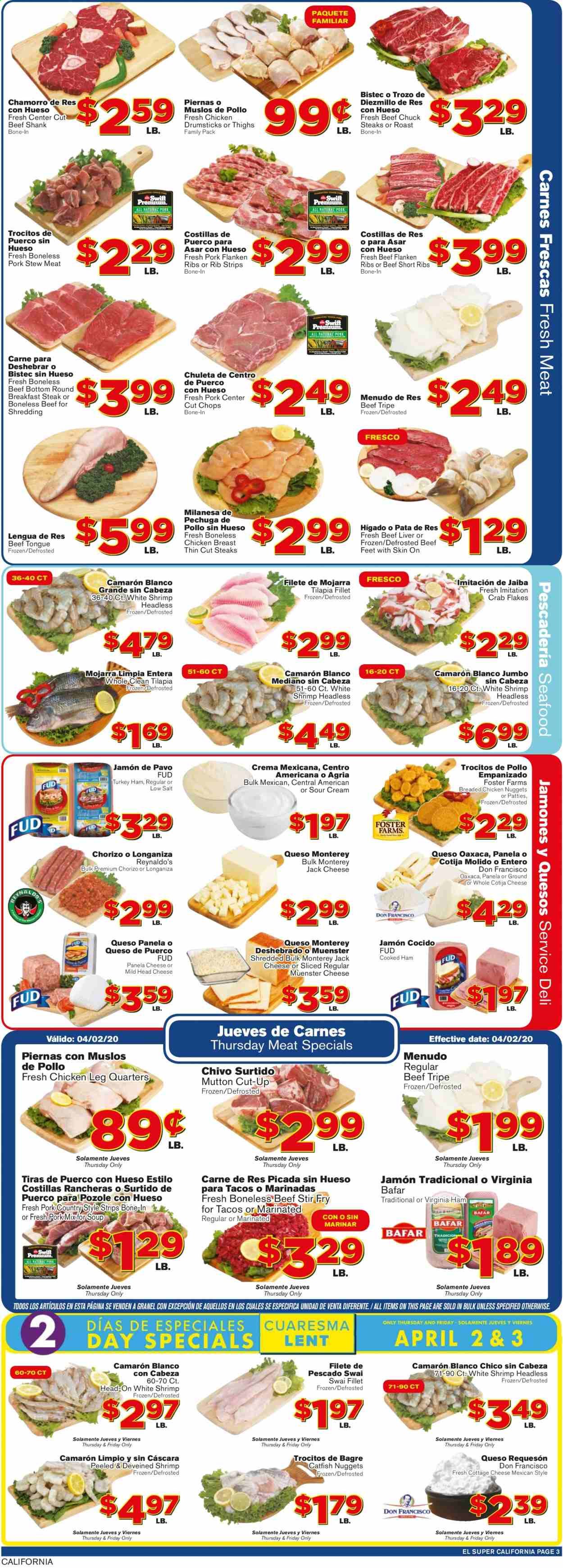 El Super Weekly Ad & Flyer April 1 to 7