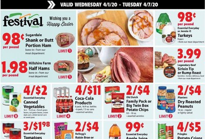 Festival Foods Weekly Ad & Flyer April 1 to 7
