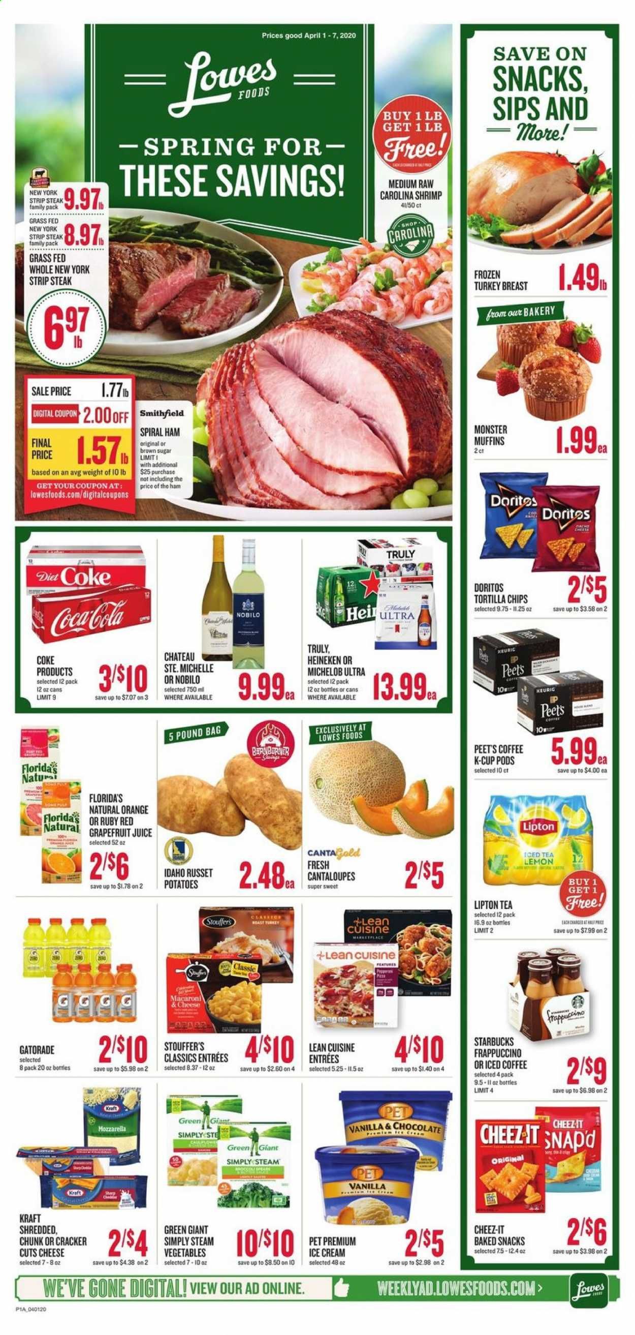 Lowes Foods Weekly Ad & Flyer April 1 to 7